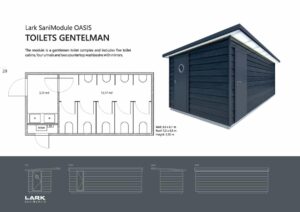 13 Sani-Modul OASIS Toilets Gentleman