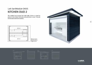 16 Sani-Modul OASIS Kitchen Duo 2