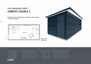 27 Sani-Modul OASIS Habitat Couple 3